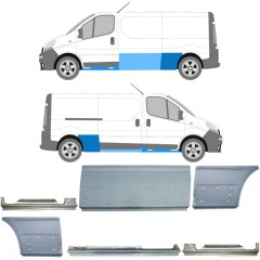Remonto komplektas už Opel Vivaro 2001-2014 / Kairė + Dešinė / 13309