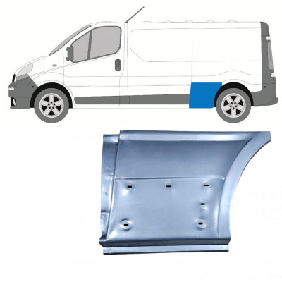 Galinė arka už Renault Trafic 2001-2014 / LWB / Kairė 8222