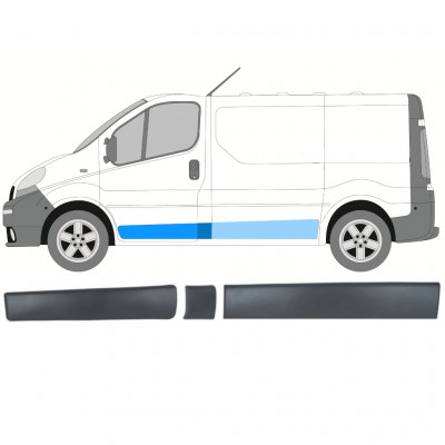 Juostelių rinkinys už Renault Trafic Opel Vivaro Primastar 2001-2014 / SWB / Kairė /  8570