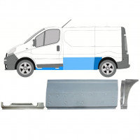 Remonto komplektas už Renault Trafic Opel Vivaro 2001-2014 / SWB / Kairė /  11229