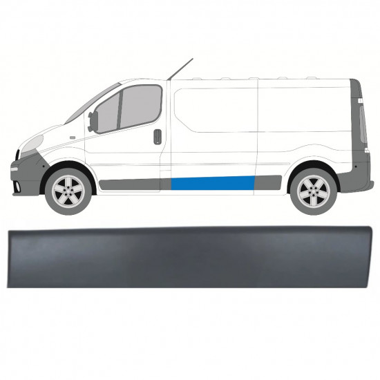 Sparno juosta už Renault Trafic 2001-2014 / Kairė 8204