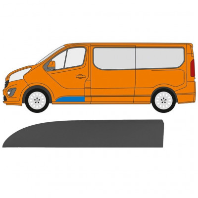 Priekinių durų Sparno juosta už Renault Trafic 2014- / Kairė 11247