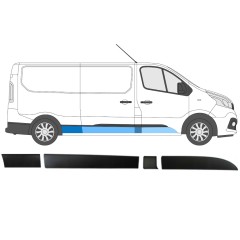 Juostelių rinkinys už Opel Vivaro 2014-2019 / Dešinė / 14428