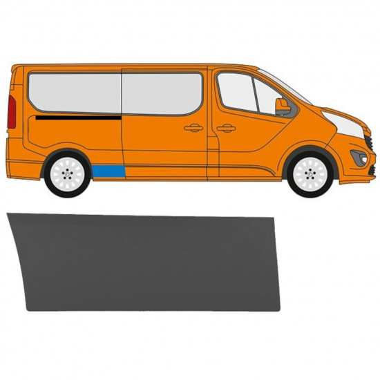 Sparno juosta už Renault Trafic 2014- / LWB / Dešinė 11252