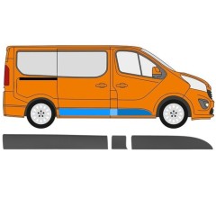 Sparno juosta už Opel Vivaro 2014-2019 / Dešinė / Rinkinys 13326