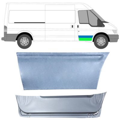 Priekinių durų vidinė dalis už Ford Transit 2000-2013 / Dešinė / Rinkinys 14543