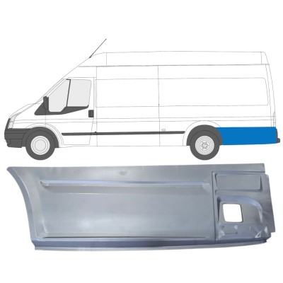Galinė arka už Ford Transit 2000-2013 / Kairė 14616