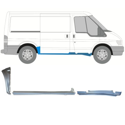 Remonto komplektas už Ford Transit 2000-2013 / Dešinė / 15019