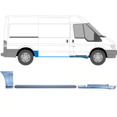 Remonto komplektas už Ford Transit 2000-2013  / MWB / Dešinė /  12434