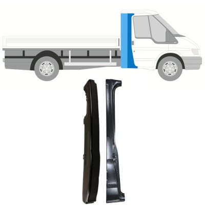 Šono skarda už Ford Transit 2000-2013 / Dešinė / Vienguba kabina / Rinkinys 14900