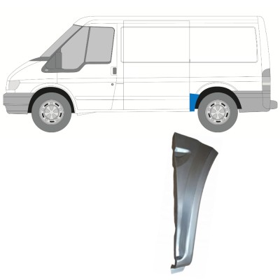 Galinė arka už Ford Transit 2000-2013 / Kairė 14999