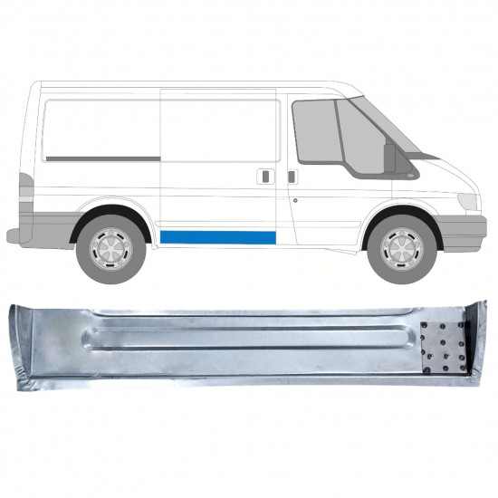 Stumdomų durų vidinė dalis už Ford Transit 2000-2013 / SWB / Dešinė 12795