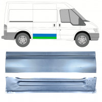 Stumdomų durų vidinė + išorinė dalis už Ford Transit 2000-2013  / SWB / Dešinė /  12664