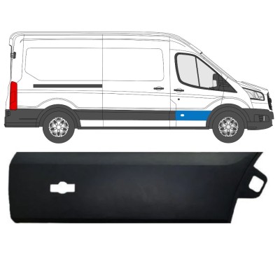 Priekinių durų Sparno juosta už Ford Transit 2014- / Dešinė 14660