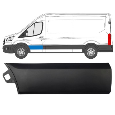 Priekinių durų Sparno juosta už Ford Transit 2014- / Kairė 14658