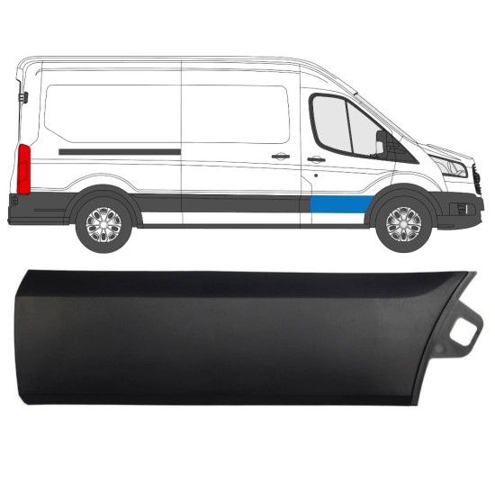 Priekinių durų Sparno juosta už Ford Transit 2014- / Dešinė 14659