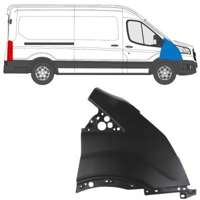 Priekinis sparnas už Ford Transit 2014- 2014-2019 / Dešinė 17092