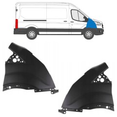 Priekinis sparnas už Ford Transit 2014- 2014-2019 / Kairė + Dešinė / Rinkinys 17094