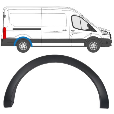 Sparno juosta galinio sparno už Ford Transit 2014- / Dešinė 14668