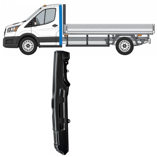 Šono skarda už Ford Transit 2014- 2014-2026 / Kairė 17279
