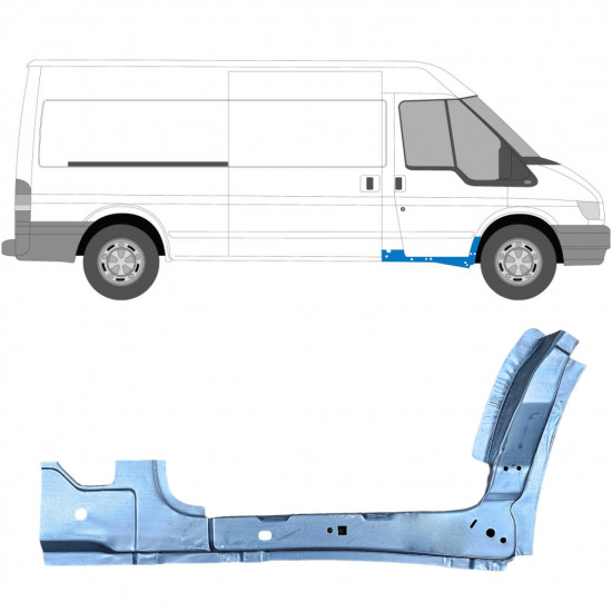 Priekinė vidinė dalis už Ford Transit 2000-2013 / Dešinė 7154