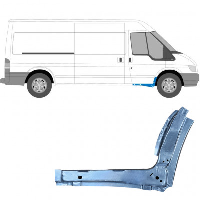 Slenkstis vidinė dalis už Ford Transit 2000-2013 / Dešinė 11907