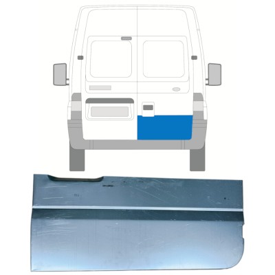 Galinių durų dalis už Ford Transit 2000-2013 / Dešinė 14532