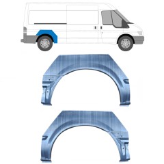 Galinė arka už Ford Transit 2000-2013 / Kairė + Dešinė / Rinkinys 9590
