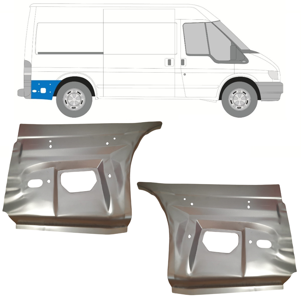 Galinė Arka Už Ford Transit 2000-2013 / Rinkinys 11759