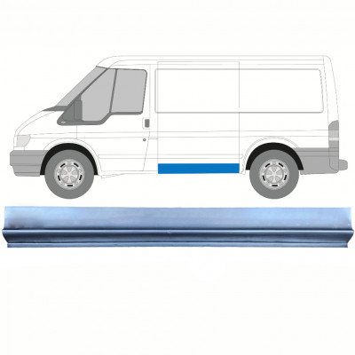 Slenkstis šoninė už Ford Transit 2000-2013  / SWB / Kairė 9137