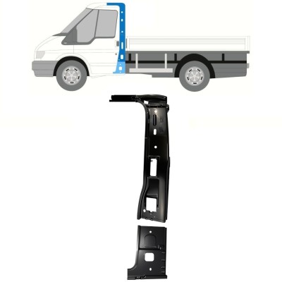Vidinė bėgelio/ramsto remonto detalė už Ford Transit 2000-2013 / Kairė / Rinkinys 16933