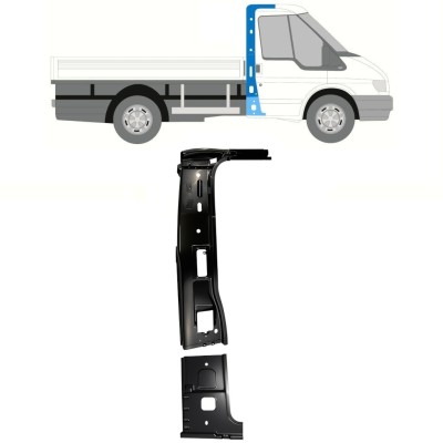 Vidinė bėgelio/ramsto remonto detalė už Ford Transit 2000-2013 / Dešinė / Rinkinys 16932