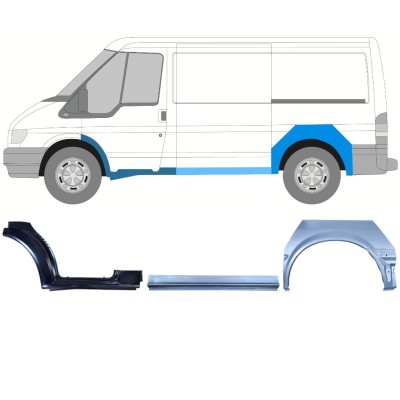 Remonto komplektas už Ford Transit 2000-2013 / Kairė / 15023