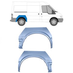 Galinė arka už Ford Transit 2000-2013 / Kairė + Dešinė / Rinkinys 10086