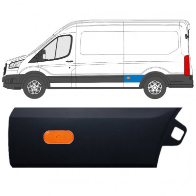 Sparno juosta galinio sparno už Ford Transit 2014-  / LWB / Kairė 11691