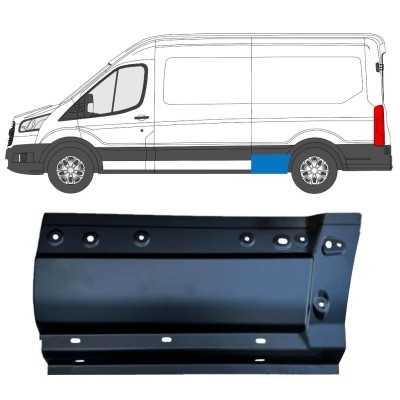 Galinės arkos priekinė dalis už Ford Transit 2014- / Kairė 15347