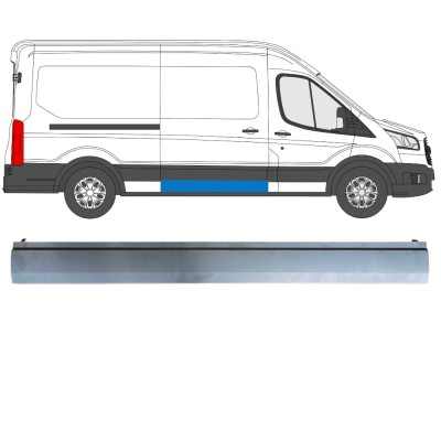 Stumdomų durų dalis už Ford Transit 2014- / Dešinė 14920