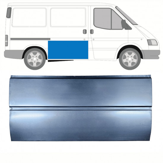 Stumdomų durų išorinė dalis už Ford Transit 1985-2000 / Dešinė 8451