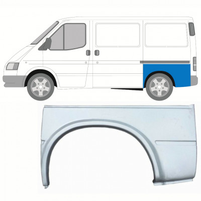 Galinė arka už Ford Transit 1991-2000 / Kairė 8818