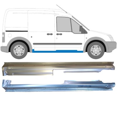 Visas slenkstis už Ford Transit Connect 2003-2013 / Kairė + Dešinė / Rinkinys 14614