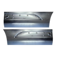 Priekinių durų skarda už Ford Transit Custom 2013- / Kairė + Dešinė / Rinkinys 15967