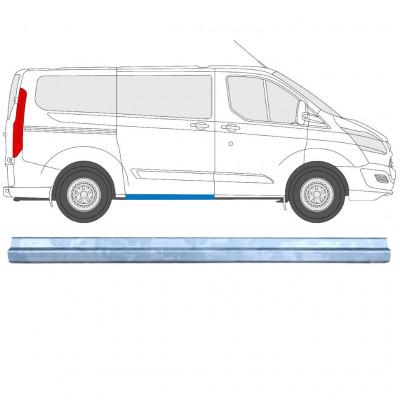 Slenkstis apatinė durų slankiojančių už Ford Transit Custom 2013- 12458