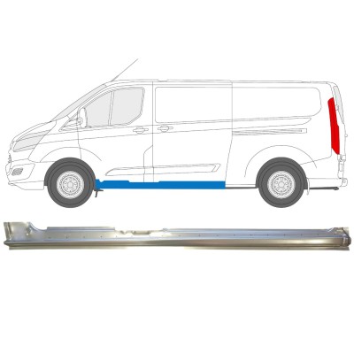 Slenkstis po slankiojančiomis durimis už Ford Transit Custom 2013- / Kairė 14645