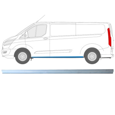 Slenkstis apatinė dalis už Ford Transit Custom 2013-2023 / Kairė 16895