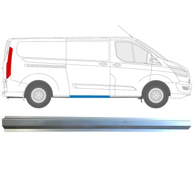 Slenkstis apatinė durų slankiojančių už Ford Transit Custom 2013-2023 / Dešinė 16896