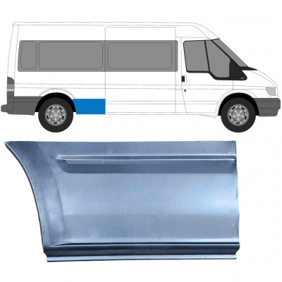 Galinė arka už Ford Transit 2000- / LWB / Dešinė 7162