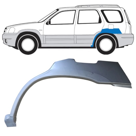 Galinė arka už Mazda Tribute 2001-2008 / Kairė 15781