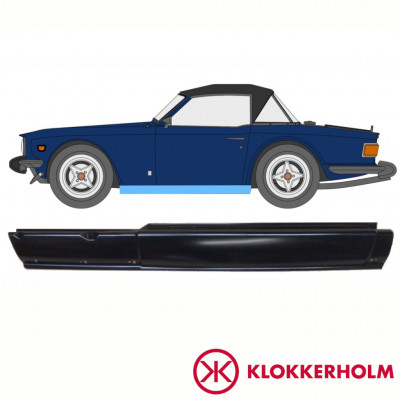 Slenkstis, apatinė už Triumph Tr6 1969-1976 / Kairė 10761