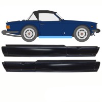 Visas slenkstis už Triumph TR6 1969-1976 / Kairė + Dešinė / Rinkinys 10762