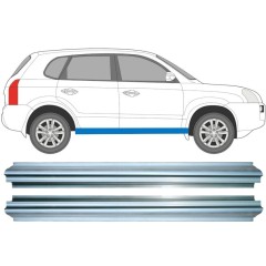 Slenkstis, apatinė už Hyundai Tucson 2004-2010 / Kairė + Dešinė / Rinkinys 11352